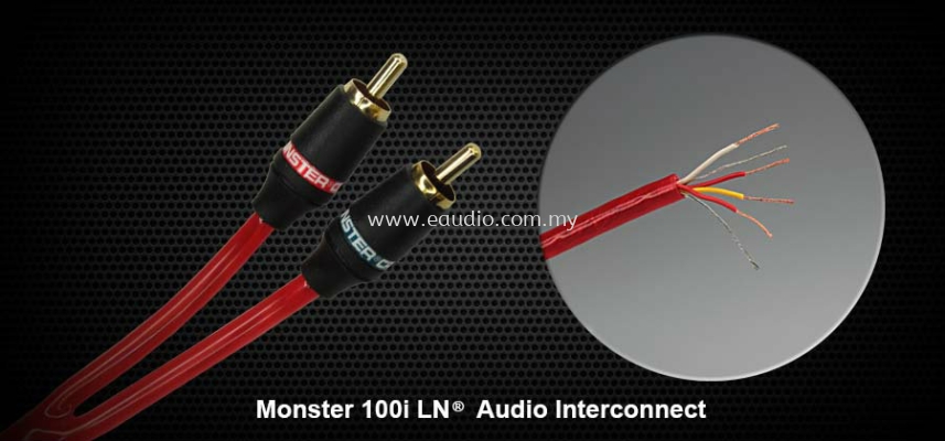 Monster 100i LN Audio Interconnect RCA Cable