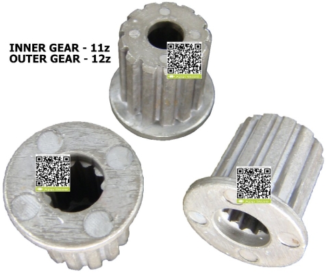 PANASONIC WASHING MACHINE PULSATOR SHAFT GEAR