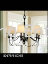 80179 / 6 - 80X55 Designer Pendent Light Pendent Lights