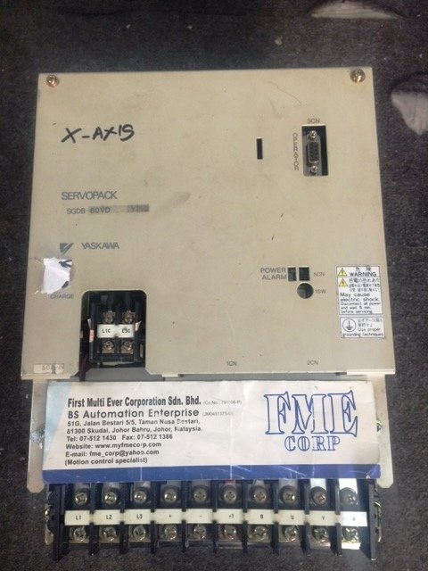 REPAIR YASKAWA SERVOPACK SGDB-60VDY189 MALAYSIA SINGAPORE INDONESIA