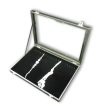 547101-NECKLACE TRAY w COVER (BLACK) Jewelry Tray JEWELRY DISPLAYS