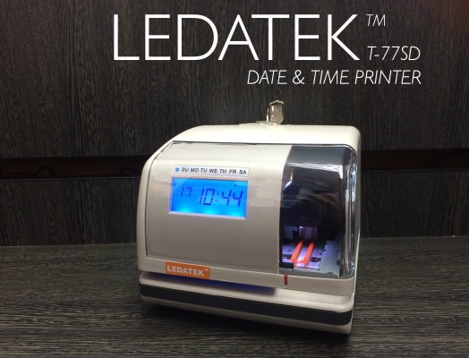 LEDATEK T-77SD DATE & TIME PRINTER