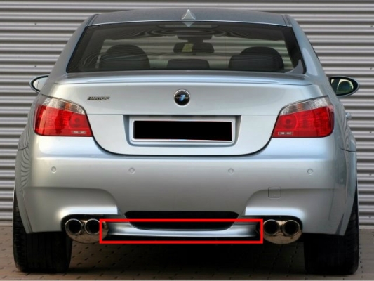 BMW E60 M5 Hartge rear lips