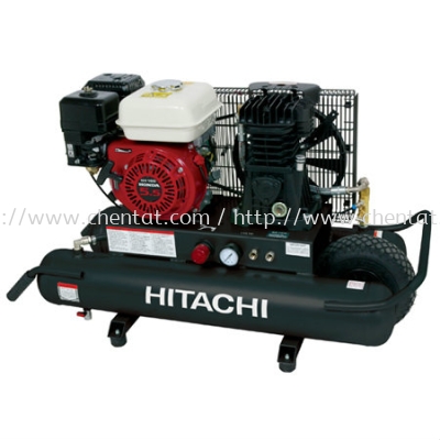 Hitachi - EC2510E 8-Gallon Gas Powered Wheeled Air Compressor