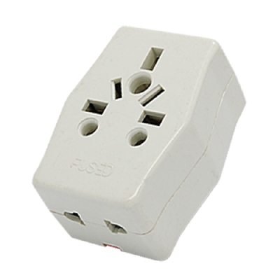 Plug Universal AC Power Travel Adapter Converter w Fuse