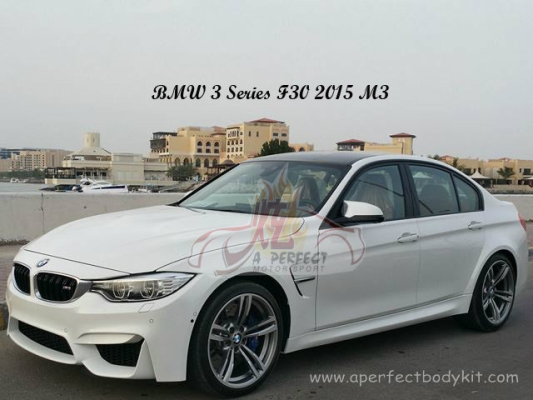 BMW 3 Series F30 2015 M3 Bumperkits 