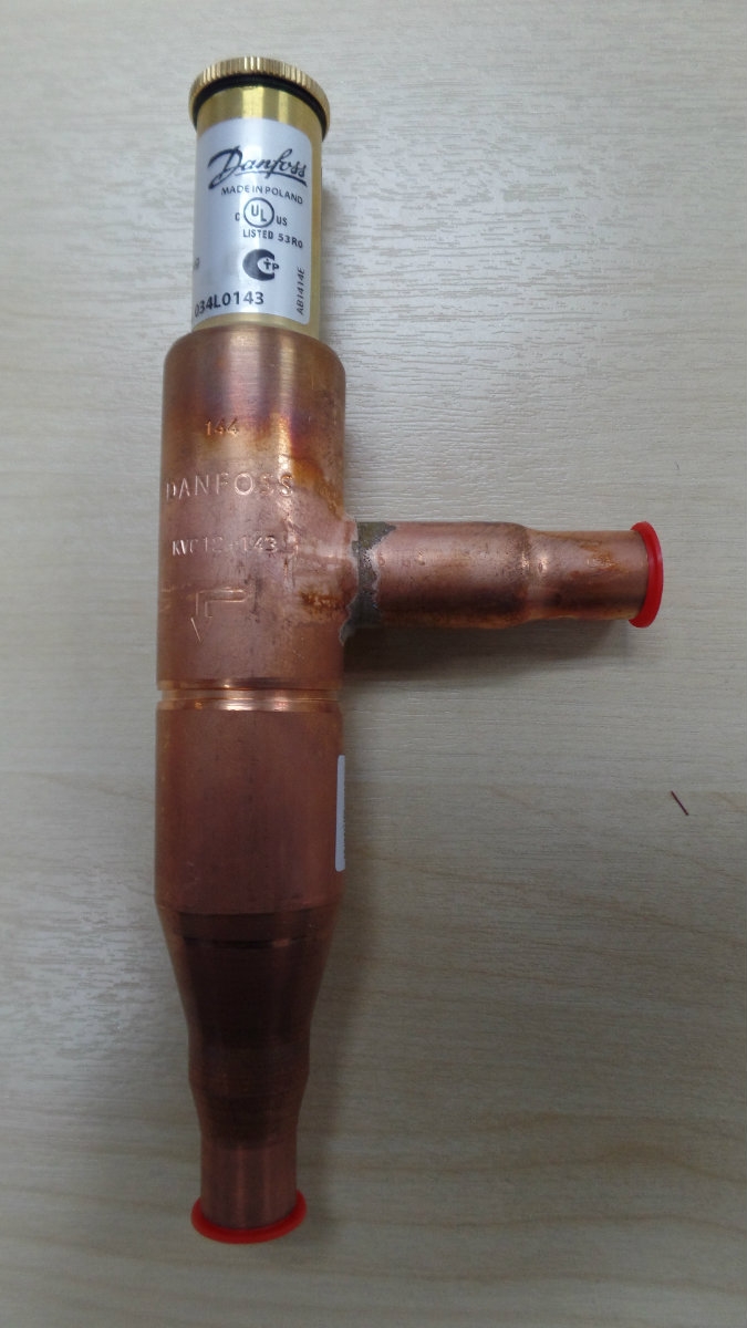 DANFOSS HOT GAS BYPASS (CAPACITY) REGULATOR KVC SERIES