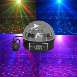 led crystal magic ball light