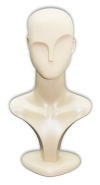 493009 C FEMALE HEAD SKIN  Head Mannequin MANNEQUINS