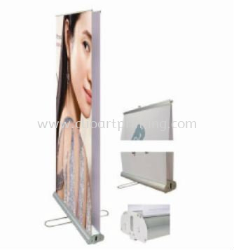Double Side Roll Up Stand