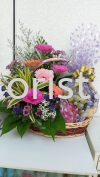 FFB17 - From : RM250.00 Floral Fruit Basket