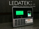 LEDATEK BC-101 Fingerprint Time Attendance Machine Fingerprint Time Attendance System