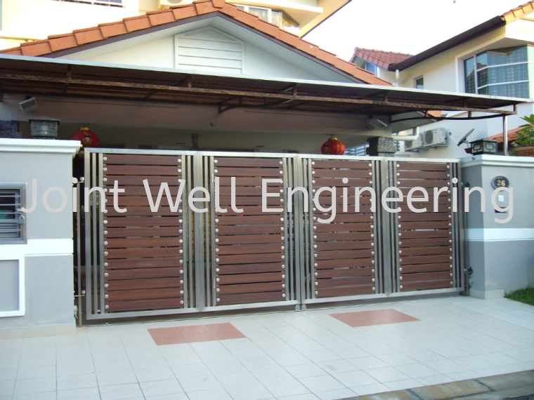 Main Gate Open Gate Stainless Steel Main Gate