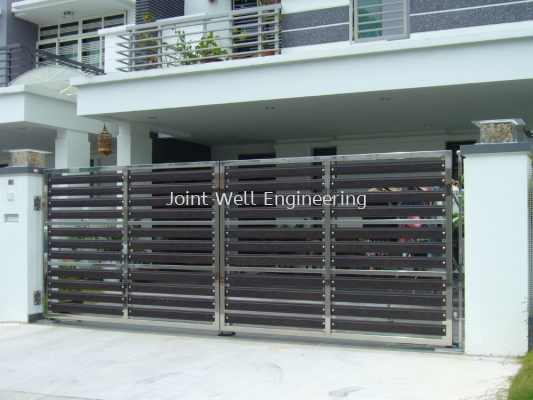 Stainless Steel Main Gate