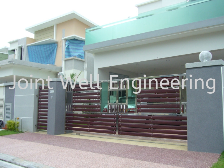 Stainless Steel Main Gate Open Gate Stainless Steel Main Gate