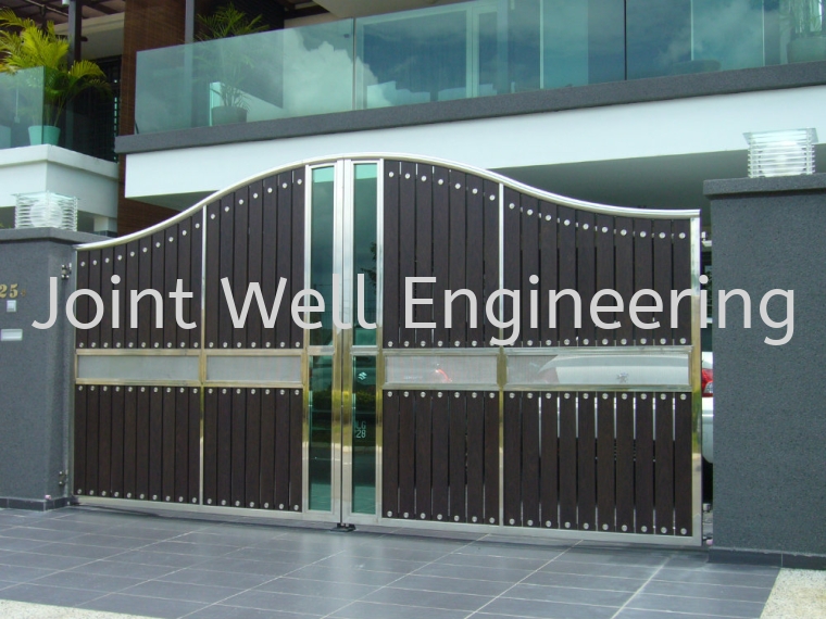 S Shape Main Gate S Shape Top Head Gate Stainless Steel Main Gate