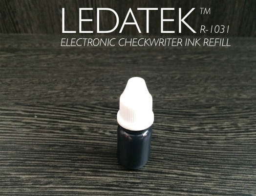 LEDATEK R-1031 CHEQUE WRITER INK REFILL