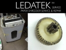 LEDATEK Biosystem Platinum II Paper Shredder Repair & Service Service Paper Shredder