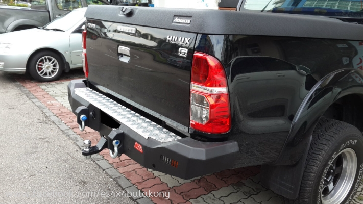 MCC REAR BUMPER FOR TOYOTA HILUX, FORD RANGER, MITSUBISHI TRITON