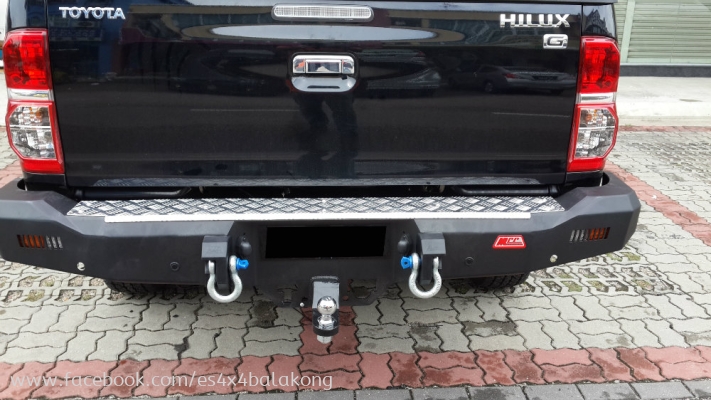 MCC REAR BUMPER FOR TOYOTA HILUX, FORD RANGER, MITSUBISHI TRITON