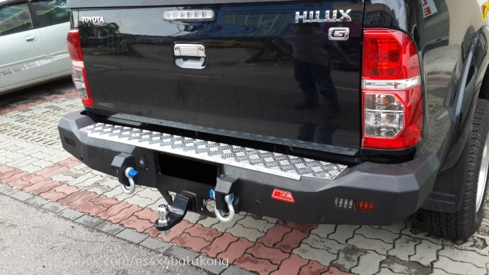 MCC REAR BUMPER FOR TOYOTA HILUX, FORD RANGER, MITSUBISHI TRITON