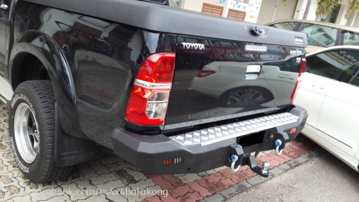 MCC REAR BUMPER FOR TOYOTA HILUX, FORD RANGER, MITSUBISHI TRITON