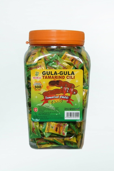 300pcs Dino Tamarind Cili Candy