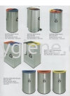 Stainless Steel Recycle Bin 1 Tong Kitar Semula Tong Sampah