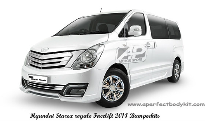 Hyundai Starex Royale 2014 Facelift Bumperkits 