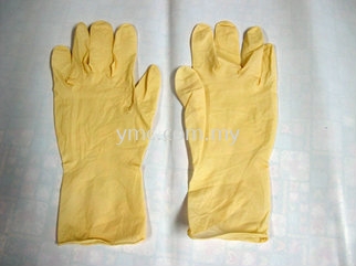 12 INCHES LATEX POWDER FREE GLOVES