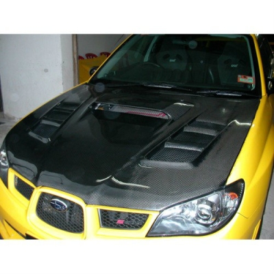 Subaru Version 9 carbon fiber hood V2