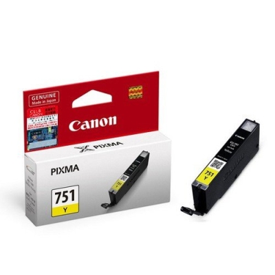 Canon CLI-751 CLI 751 CLI751 Yellow Ink for iP7270/ iP8770 / MG5670/ MG5570 / MG5470 / MG6670 / MG6470 / MG6370 / MG7570 / MG7170 / MX727 / MX927 / iX6770 / iX6870