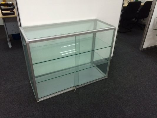 Aluminium Glass Display Rack