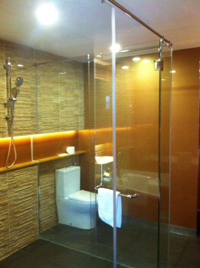 Shower Screen Fixed & Glass Door