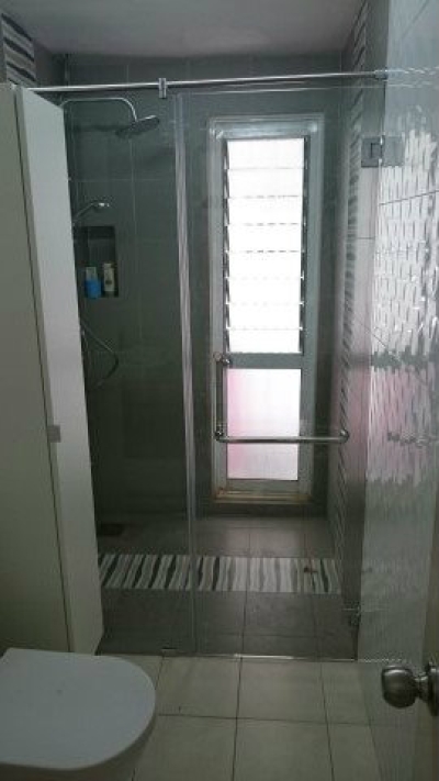 Shower Screen Fixed & Glass Door