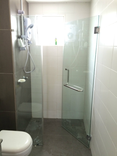 Shower Screen Fixed & Glass Door