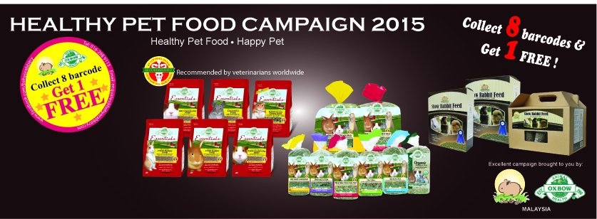 Healthy Pet food Campaign 2015