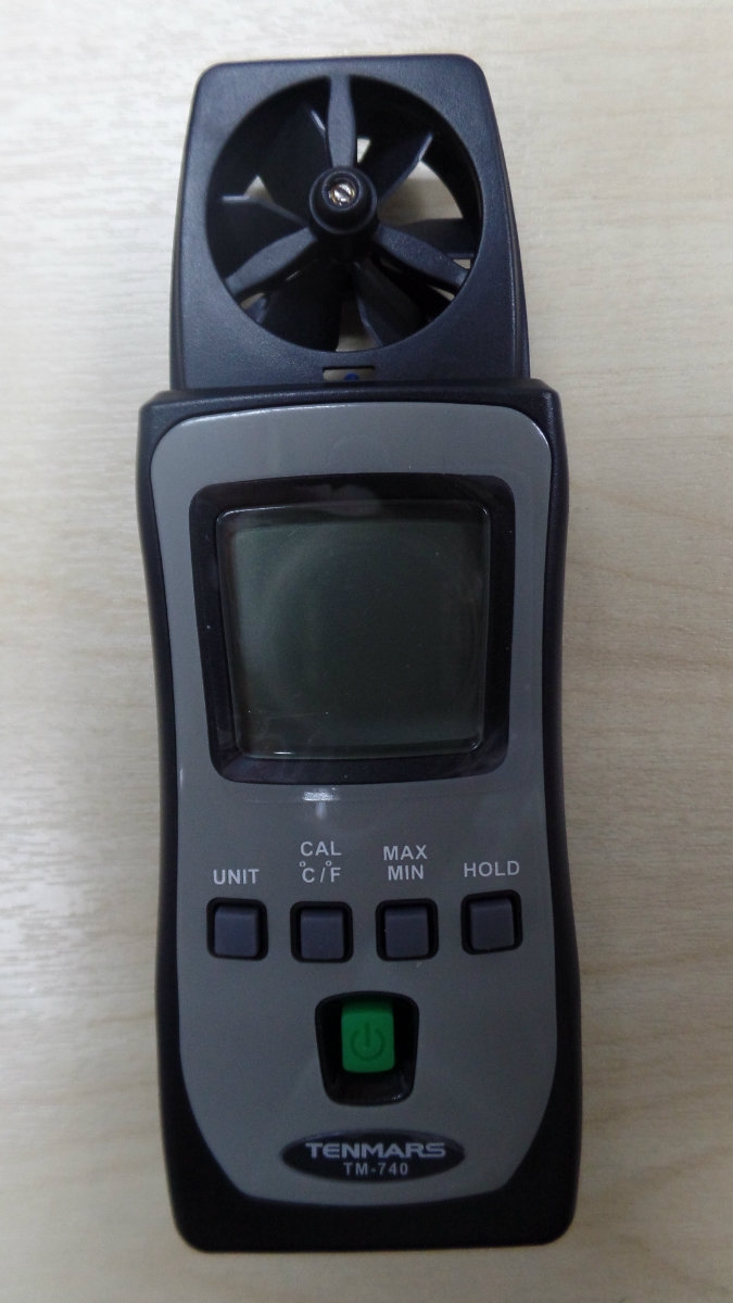 TENMARS TM-740 MINI POCKET AIR VELOCITY METER