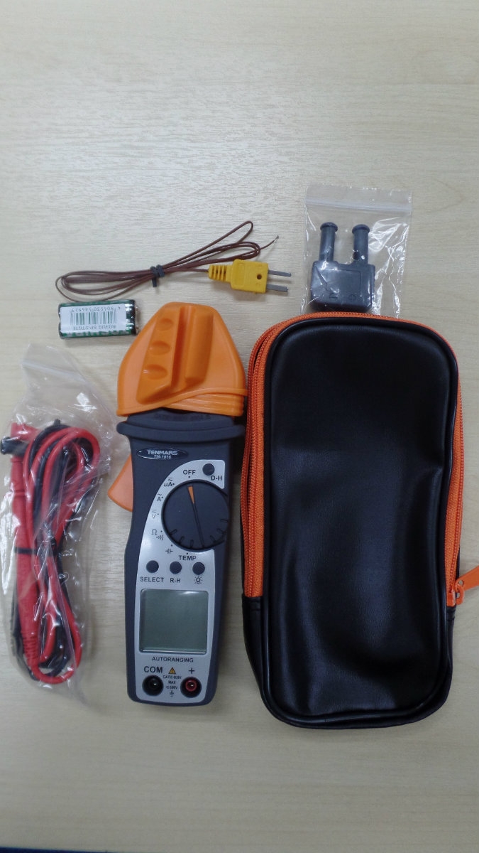TENMARS TM-1016 400A AUTORANGING AC DIGITAL CLAMP-ON METER