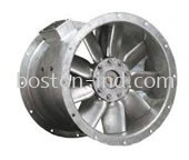 Stainless Steel / Mild Steel Axial Flow Fan Direct Couple 300 / 400 / 500 / 560 / 630 / 710 / 800 / 900 / 1000 / 1250