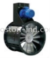 Stainless Steel / Mild Steel Belt Driven Axial Flow Fan / 300 / 400 / 500 / 560 / 630 / 710 / 800 / 900 / 1000 / 1250 Exhaustech Industrial Fan Fan and Blower