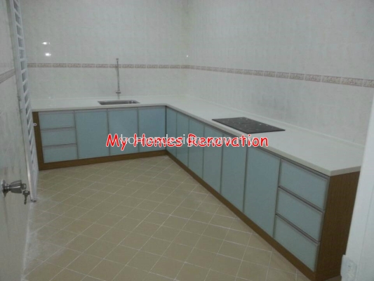 ALUMINIUM KITCHEN CABINET 