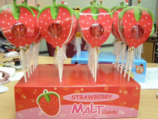 Strawberry Malt Candy  36g