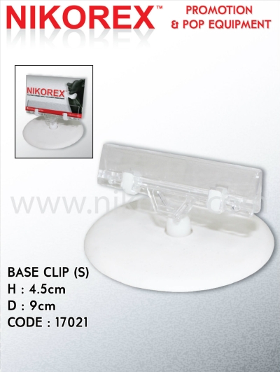 650051 - POP CLIP  S with BASE PLATE (D14-1) 