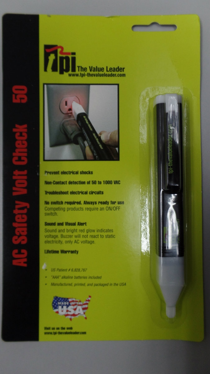 TPI 50 AC SAFETY VOLTAGE CHECK WITH TONE