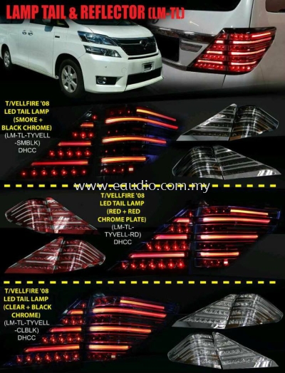 Toyota Vellfire LED Tail Lamp