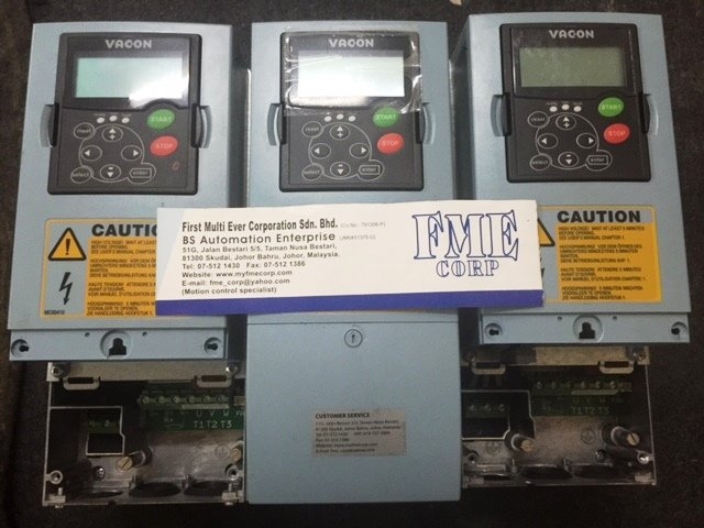 REPAIR VACON INVERTER VACON VSD NXS00055A2H1SSSA1A2000000 PA000452H1SSS MALAYSIA SINGAPORE INDONESIA