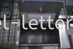  Stainless Steel Front with Acrylic Slot Letter Box - Apartment 