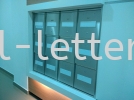  Stainless Steel with Acrylic Pocket Letter Box - Apartment 