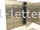  Stainless Steel Master Door Letter Box - Apartment 